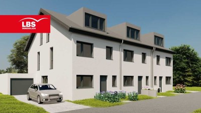Neubauprojekt! Reihenendhaus (C) mit 160 m²  Wohnfläche und eigenem Garten