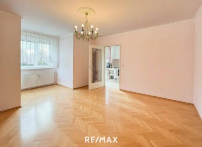 Familienwohnung, Garagenplatz, Loggia, im Herzen von Hetzendorf