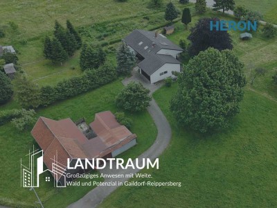 LANDTRAUM – Großzügiges Anwesen mit Weite, Wald und Potenzial in Gaildorf-Reippersberg