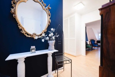 Stadt. Stil. Höhe. – Penthouse mit Blick & Garten über den Dächern