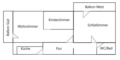 Exklusive 2,5-Zimmer-Wohnung mit Balkon und Einbauküche in Sonthofen