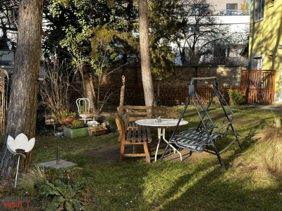 UNBEFRISTET - ERSTBEZUG - GENERALSANIERT - helle 3-Zimmer-Wohnung, Gartennutzung, Nähe Bahnhof