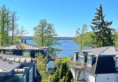 Erstbezug 3-RW im DG* Lift* 3 Balkone * 2 Bäder * EBK * Klima * SP * Seeblick &-zugang *Bootsanleger