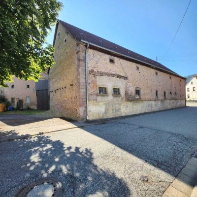 Ausbauhaus-Traum zum Selbstausbau mit circa 700 m² Grundstück in Horschbach