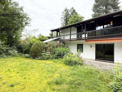 Freundliches Einfamilienhaus mit 4,5 Zimmern und großem Garten in Solln