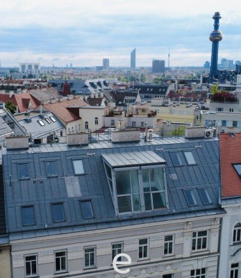 Exklusive Dachgeschoss-Maisonette mit Dachterrasse in Bestlage von Döbling
