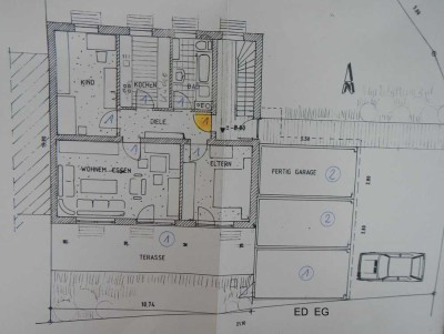 Erding 3 Zi EG Wohnung GG Bodenheizung