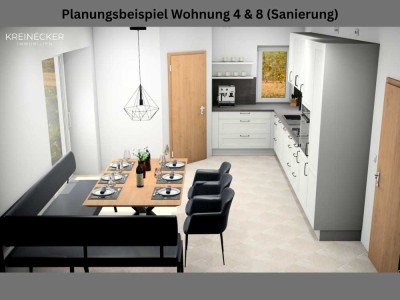 Modern & nachhaltig: neu sanierte Eigentumswohnung mit Balkon - KfW 40 Plus