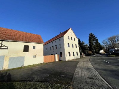 Dreiseitenhof - Landgasthof - Bauernhof mit großen Grundstück in Ostrau - Elsteraue zu verkaufen.