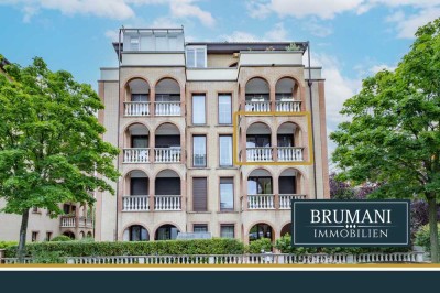 BRUMANI | Stilvolle 3-Zimmer-Wohnung mit 2 Balkonen im klassischen Flair im Herzen von FR-Rieselfeld