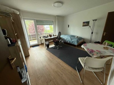 Gut geschnittene 1,5-Zimmer-Wohnung zu vermieten / vollmöbliert