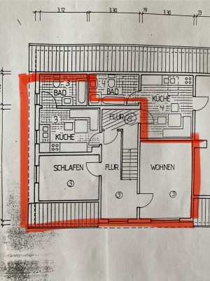 Charmante 2-Zimmer Dachgeschosswohnung, frisch modernisiert