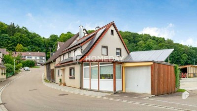 Einziehen und Wohlfühlen – Ansprechendes Einfamilienhaus mit Schrebergarten, Garage und Solaranlage