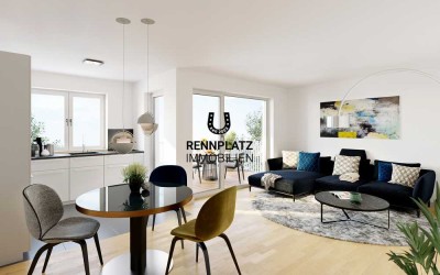 BK1-09 | Traumhafte 2-Zimmer-Neubauwohnung mit Süd-Balkon im Regensburger-Westen.