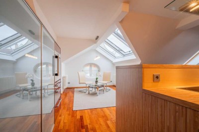 Exklusive Penthouse-Wohnung ... ein Wohnjuwel in der begehrten Leipziger Südvorstadt