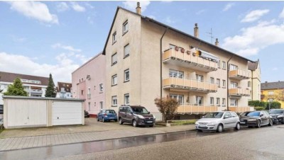 Zentrale 2 Zimmer Wohnung mit Küche im herzen von Rastatt