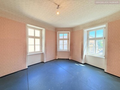 Coming up Weissgerberviertel, sanierungsbedürftig mit gutem Raumkonzept, nur € 259.000,-
