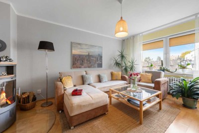 Charmante 3-Zimmer-Wohnung mit Loggia, Kamin und gemütlichem Wohnambiente in Witten-Heven