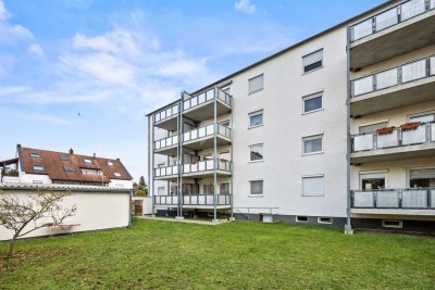 4,7% Rendite: 2 Zimmerwohnung in Haunstetten