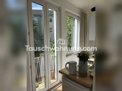 Tauschwohnung: Sonnige kleine Wohnung in Traumlage Agnesviertel