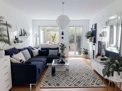 Sofort bezugsfrei: Lichtdurchflutete und modern renovierte 3,5-Zimmer-Wohnung!
