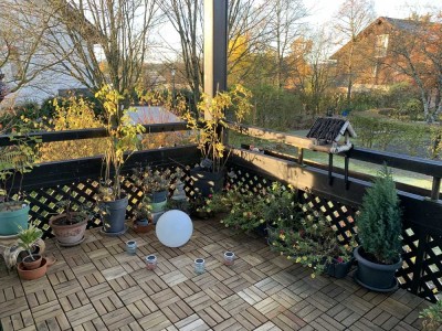 Alt-Taufkirchen - Sonnige 2 Zi.-Wohnung mit großem W-Balkon in ruhiger Lage