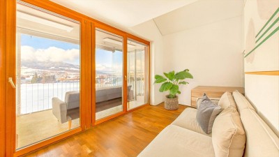 Andelsbuch | Maisonette in ruhiger Lage mit sensationellem Panorama