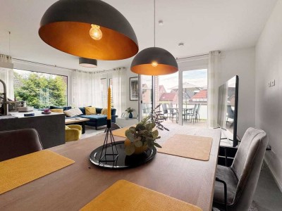 Neuwertige Maisonette-Wohnung fußläufig zur Innenstadt von Telgte!
