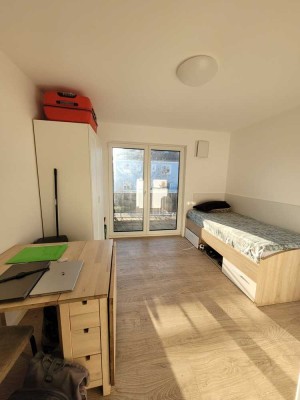 Möbliertes 1 Zimmer-Apartment mit Balkon für Studenten - ab 01.08
