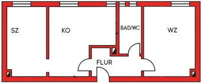 2,5-Raum-Wohnung am Zwenkauer See, zeitnah verfügbar