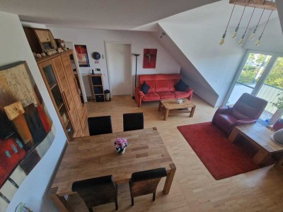 3ZKB (85m²) Maisonette-Wohnung in Garching-Hochbrück, Balkon, 20m² Keller & TG, BJ 1999