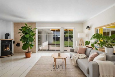 TRAUMWOHNUNG IN STEINBERG - 5,5-Gartentraum für die ganze Familie!