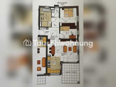 Tauschwohnung: Tausche 3-Raum gegen mind. 4-Raum Wohnung