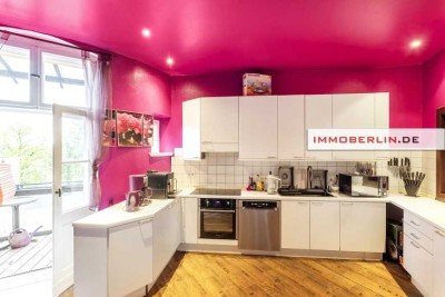 IMMOBERLIN.DE - Toplage: Großzügige Altbauwohnung mit ruhigem Südwestbalkon zwischen Schlossgarten &