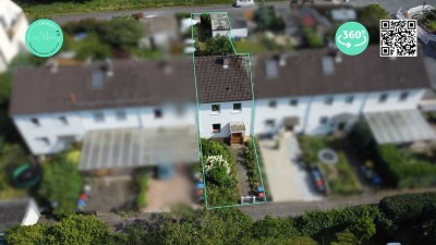 Reihenmittelhaus in toller Lage mit idyllischem eigenen Garten und Garage, Karlsruhe-Mühlburg