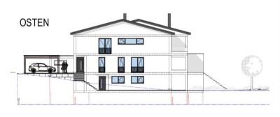 Moderne Wohnung in einer Doppelhaushälfte mit exklusiver Aussicht – Neubau in Neresheim