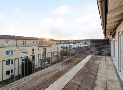 Geschmackvoller, gepflegter Dachterrassen-Traum mit gehobener Innenausstattung in Neubiberg