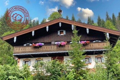 Zweitwohnsitz! Uriges 280 Jahre altes Bauernhaus mit Panoramablick im wunderschönen Heutal