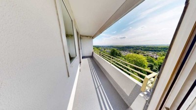 Helle 2-Zimmer-Mietwohnung mit Balkon, Stellplatz, Keller sowie Wasch- und Trockenraum in Wuppertal