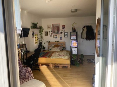 Schöne 1-Zimmer Wohnung zur Untermiete mit guter Lage auf der Südseite