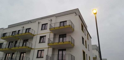 moderne, sehr helle 3 Zimmerwohnung mit großem Eck-Balkon und barrierefrei