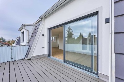 Gediegene Dachgeschoss-Terrassenwohnung, Neubau mit Lift nahe U2