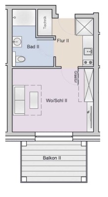 Single-Wohnung in zentraler Lage!