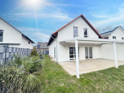 Freistehendes Einfamilienhaus mit moderner Ausstattung und großzügigem Garten