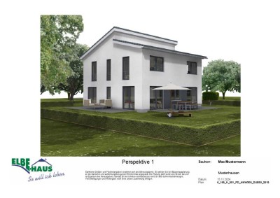 Modernes vers. Pultdachhaus, massiv, modern, individuell in Egelsbach.