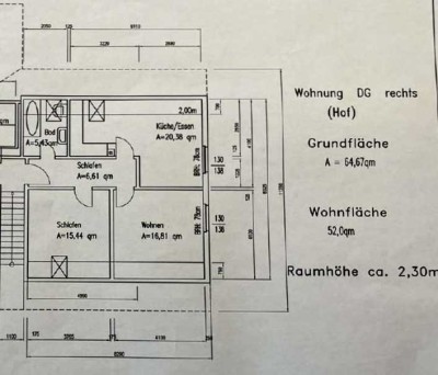 2-Zimmer-Dachgeschosswohnung in Stemshorn