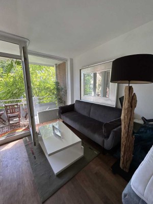 Schöne helle möblierte 1 Zimmerwohnung mitten in Winterhude! Perfekt für Studenten/Pendler