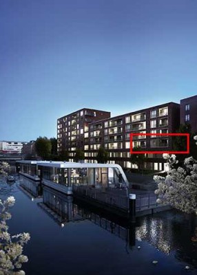 3 Zimmer Wohnung am Mittelkanal