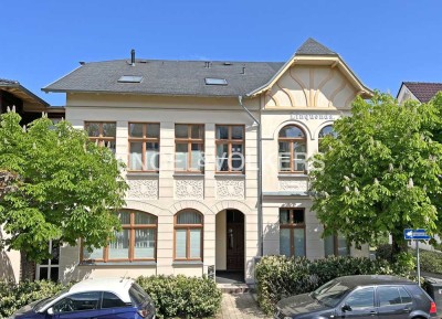 Strandnahe, barrierearme Wohnung in schöner Bäderstilvilla