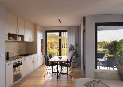 Wohnqualität und Exklusivität vereinen sich in dieser Wohnung im QUIN!